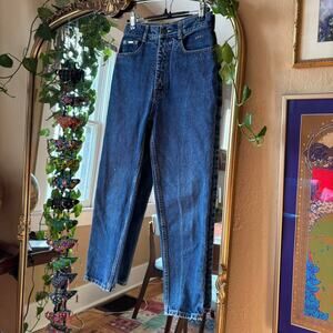 Vintage Jive Denim Straight Tapered Leg Jean Medium Wash 24